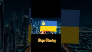 FLAGA UKRAINY 🇺🇦 2022 - 1516 ROKU! | #shorts