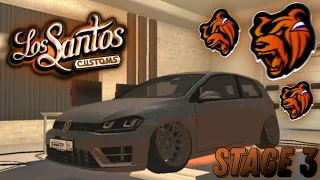 ⚙️Поставил [Stage 3] на Golf GTI⚙️ Полный ТЕСТ прокачки двигателя🔥BLACK RUSSIA🔥