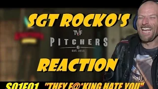 TVF PITCHERS Season 1 Episode 1 | Reaction/Review with Sgt Rocko