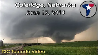 June 17, 2014 • Multiple Strong Tornadoes near Coleridge, Nebraska! {J}