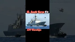 Countries With Largest Navy! [By WarShip Number] In 2022
