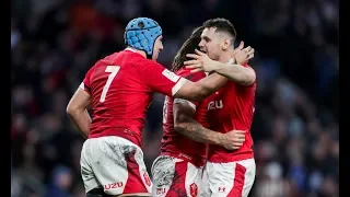 Stunning length of the field try by Wales! | Guinness Six Nations