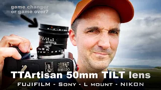 TTArtisan 50mm f/1.4 TILT lens review