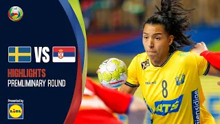 Dominant Sweden secure win | Sweden vs Serbia | Highlights | PR | Women's EHF EURO 2022