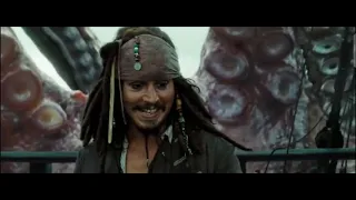 Pirates of the Caribbean 2 Telugu dead man's chest kracken Vs Jack sparrow ending scene