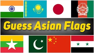 Asia Flag Quiz | Can You Guess All Asian Country Flags ?