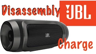 Disassembling JBL Charge