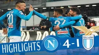 Napoli - Lazio 4-1 - Highlights - Giornata 24 - Serie A TIM 2017/18