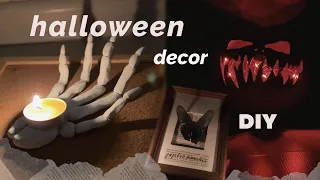 Идеи декора на Хэллоуин | Halloween decor | Украшаем комнату