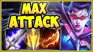 1v9 MAX ATTACK VAYNE TOP LANE IS 100% STUPID! VAYNE SEASON 8 TOP GAMEPLAY! - League of Legends