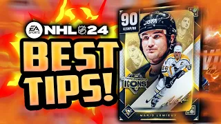 NHL 24 HUT - BEST TIPS FOR FREE 2 PLAY + HOW TO BUILD GOOD TEAM!