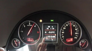 Audi A4 B6 1.9 TDI 130HP 310Nm acceleration 0-160 km/h