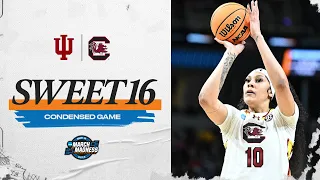 South Carolina vs. Indiana - Sweet 16 NCAA tournament extended highlights