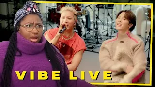 TAEYANG - 'VIBE (feat. Jimin of BTS)' LIVE CLIP & 'Vibe Challenge' | REACTION