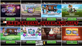 ALL FREE SPECIAL OFFER AND GIFT🤑😍 – Hill Climb Racing 2