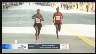 R.I.P. SAMMY WANJIRU - 2010 CHICAGO MARATHON  - his LAST marathon