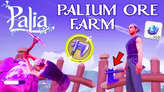 How to Get Palium Ore in PALIA. Easy PALIUM BARS FARM. Secret Palium Ore Location.