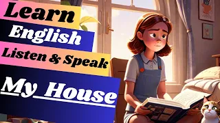 Learn English through story ( My House ) Learn English Now - Fastest Ways To Learn English