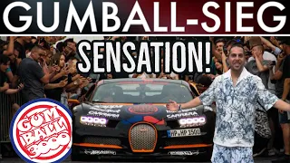 SENSATION nach 4800 KM mit dem Bugatti! WIR GEWINNEN DEN GUMBALL🏆Die Deutschen machens💪🏼 Omid