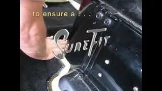 Classic Auto Upholstery - Custom Carpet Fitting - Tips for a Sure Fit