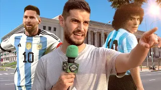 ¿MESSI o MARADONA? Esto opinan en ARGENTINA | RADAR con Adrián Marcelo