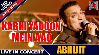 Kabhi Yaadon Me Aau || Abhijeet || Super Hit Hindi Song || Live In Concert || Kolkata