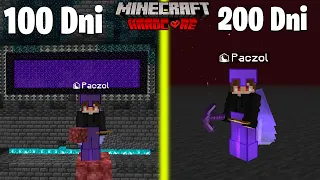 Przeżyłem 200 dni w Minecraft Hardcore!