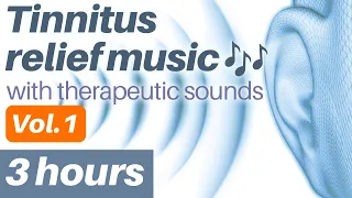 Tinnitus relief music with tinnitus therapy sounds | Tinnitus treatment | Noises Inside Head