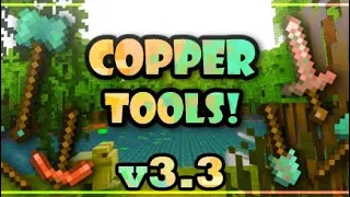 MINECRAFT PE || COPPER TOOLS AND ARMOR MOD