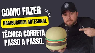 O QUE PRECISA PARA FAZER  HAMBURGUER ARTESANAL?