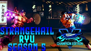 Let the fight BEGUN! - Strangehail NA best Ryu Compilation • Street Fighter V Champion Edition