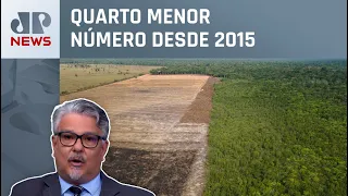 Alertas de desmatamento na Amazônia caem 61% em janeiro; Suano comenta