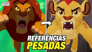 8 VEZES que KION IMITOU o SIMBA | A GUARDA DO LEÃO | O REI LEÃO