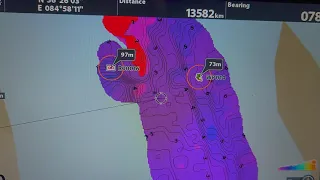 Карта твёрдости дна Humminbird Helix