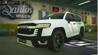 GRAND THEFT AUTO V | New Toyota Land Cruiser 300 GR Sport | GTA 5 | 4K GAMEPLAY