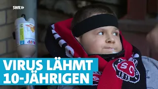 Furchtbar! 😥 Fabian ist wegen seltenem Virus gelähmt