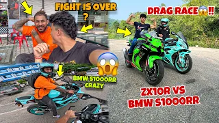FIGHT IS Over😭 ? BMW S1000RR Vs Zx10R 😱 | Loudest Superbikes Ever😱  Preparation of ladakh Ride
