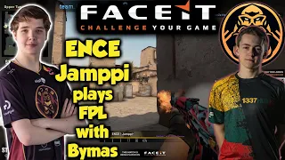 ENCE Jamppi plays FPL with Bymas in Dust2