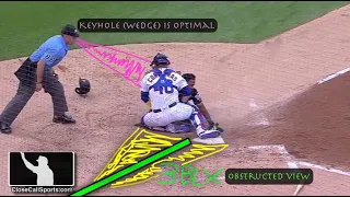 Rack 'Em Up - Teachable Moment for Umpire David Rackley's Calm Plate Positioning