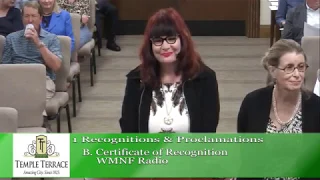 Temple Terrace City Council  Meeting 9-17-19