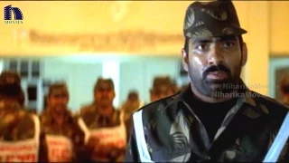 Police Officer Warns Ravi Teja Scene - Venky Telugu Movie Scenes