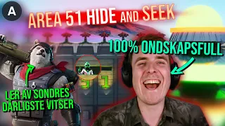 100% UBRUKELIG Til Å Leite!! 🤣 Hide and Seek i Area 51! 👽