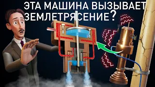 Машина для Землетрясений Теслы | Как работает Физика