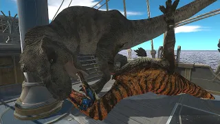 The Lost World: Doe the T rex! - Animal Revolt Battle Simulator