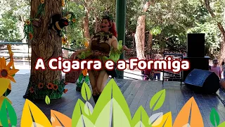 Bosque Encena - 23/07/23 - A Cigarra e a Formiga no Jardim da Amizade