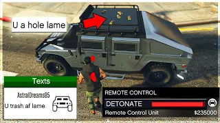 The BEST and Most POWERFUL Way To Use an RC Hummer on GTA Online