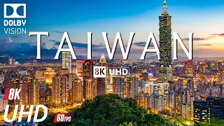 TAIWAN 8K Video Ultra HD With Soft Piano Music - 60 FPS - 8K Nature Film