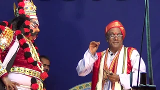 Yakshagana -- Thripura mathana -  ''Aatadolagina Aata''  - 1 - Hasya