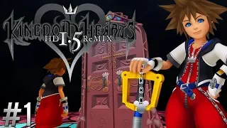 Ⓜ Kingdom Hearts HD 1.5 Final Mix ▸ 100% Proud Walkthrough #1: Dive to the Heart