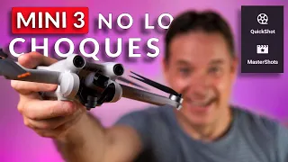 🔴 DJI MINI 3 y Pro (Tutorial Completo) QUICKSHOTS - MASTERSHOTS con Seguridad